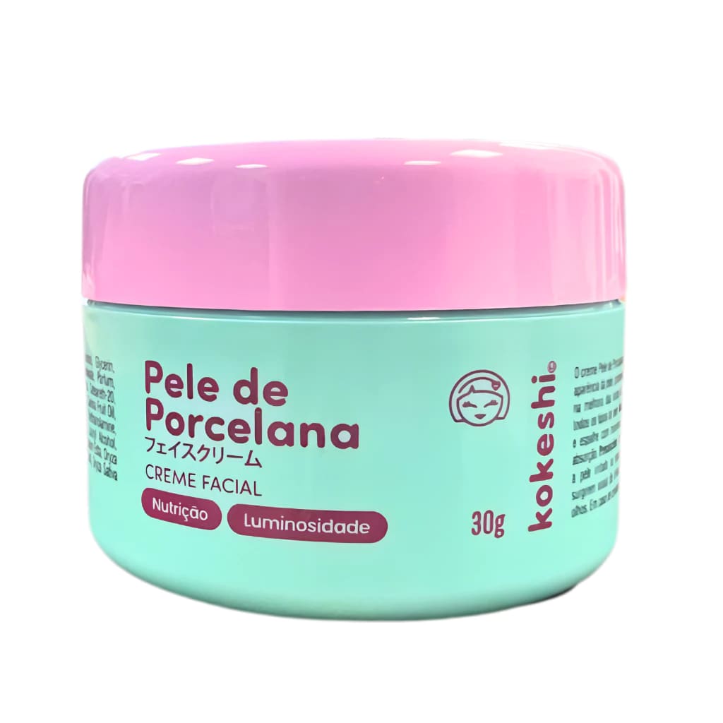 Hidratante Facial Pele de Porcelana Kokeshi 30g